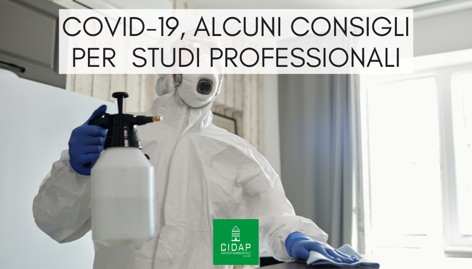 Covid-19: prodotti per lavorare in sicurezza in studi professionali