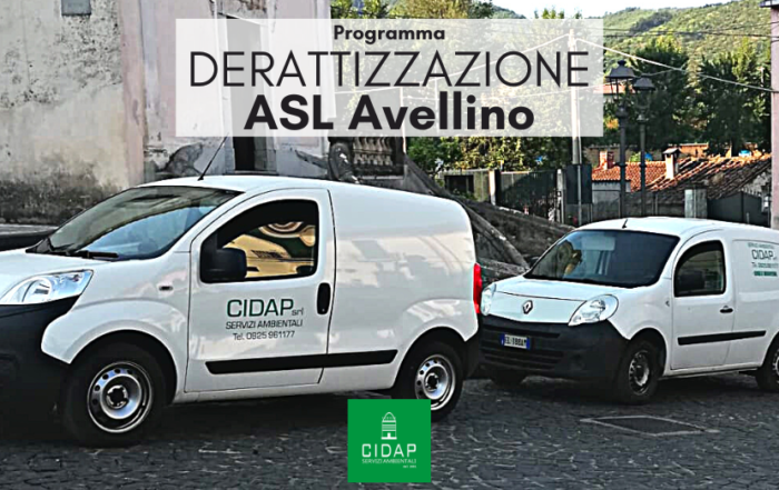 Programma derattizzazione ASL Avellino Dicembre 2022