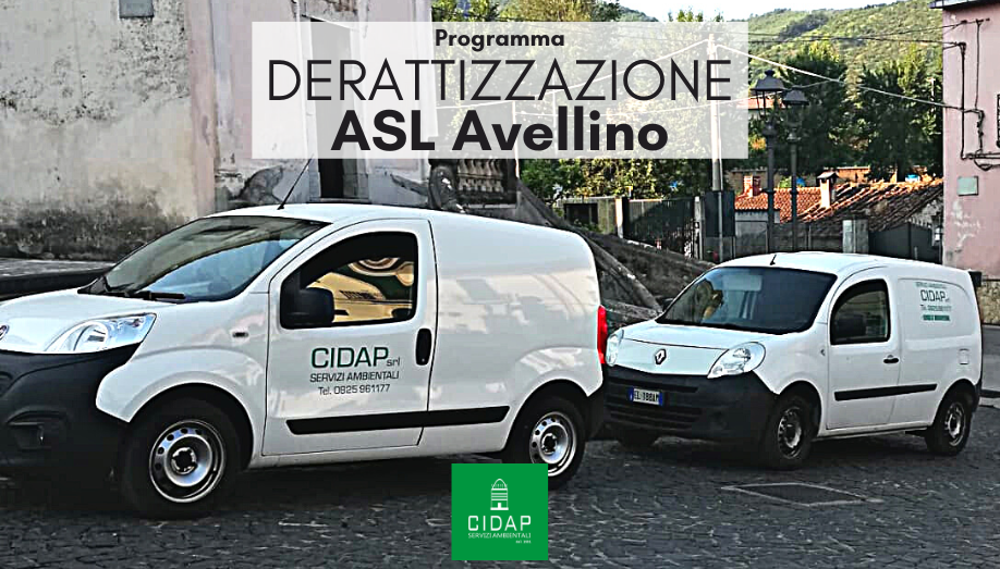 Programma derattizzazione ASL Avellino Dicembre 2022