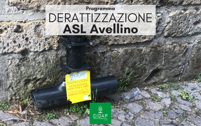 Programma derattizzazione ASL Avellino Giugno 2023