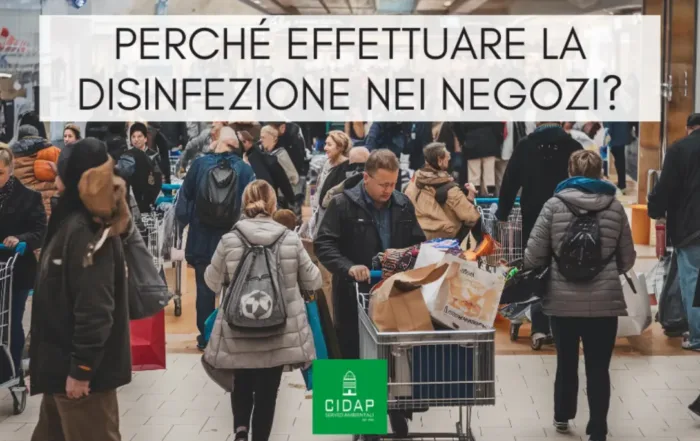 Soluzioni di disinfezione per spazi commerciali