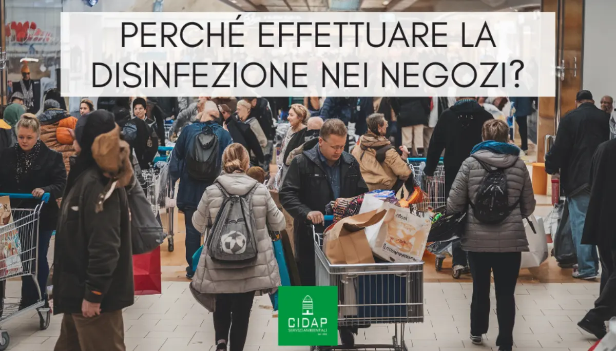 Soluzioni di disinfezione per spazi commerciali